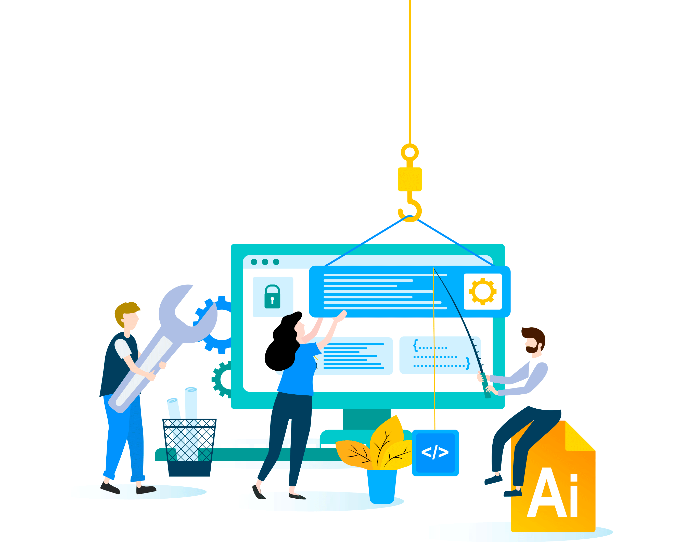Digitalex Solutions offering web design, app development, digital marketing, and software development services in Vizag