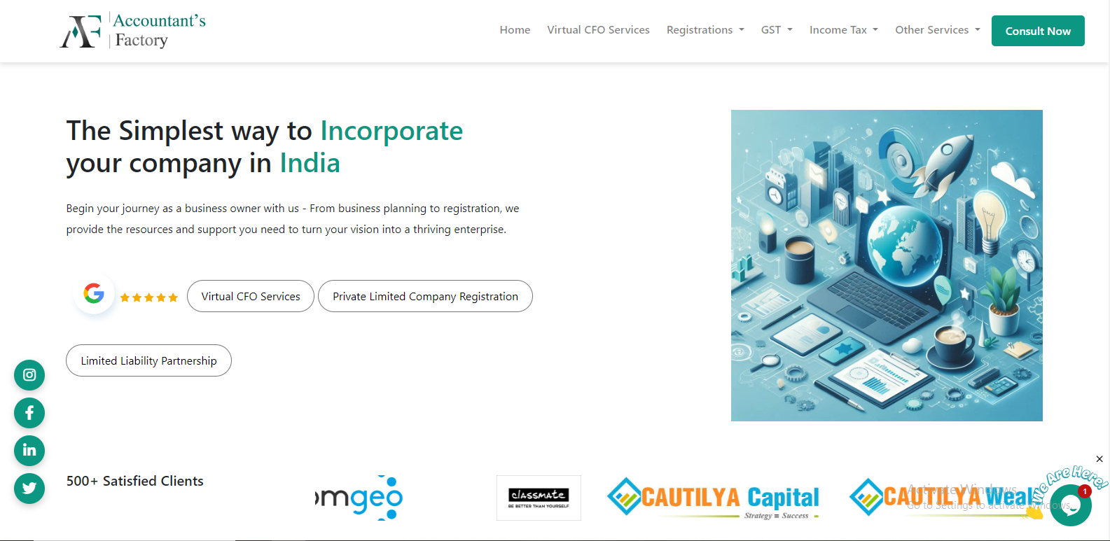 Digitalex Solutions Portfolio showcasing web, app, digital marketing, and software development projects in Vizag
